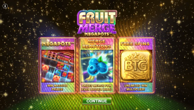 Fruit Merge Megapots - бонус игра с Megapot Coin